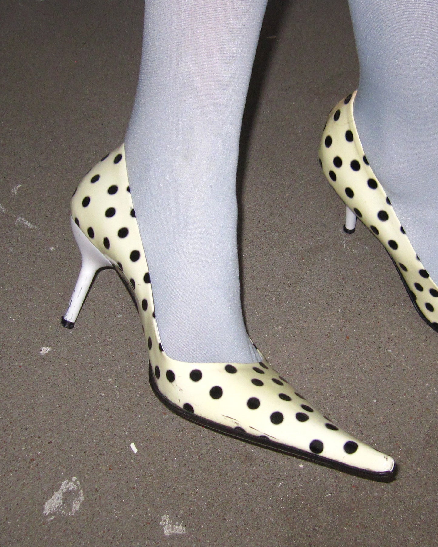 POLKA DOT HEELS
