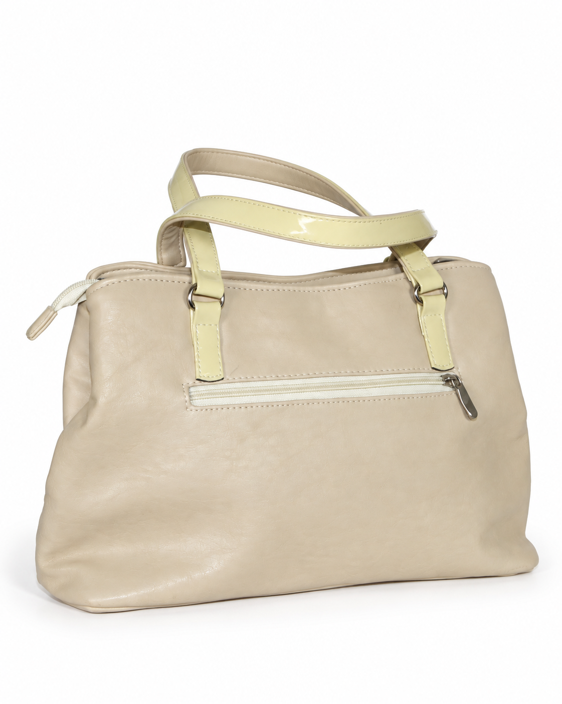 cream bowling bag