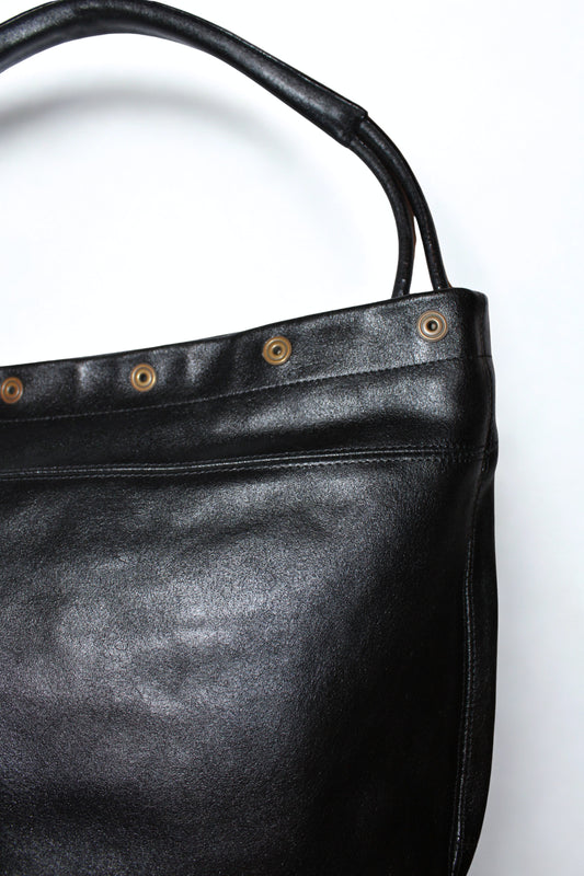 FURLA BLACK LEATHER BAG