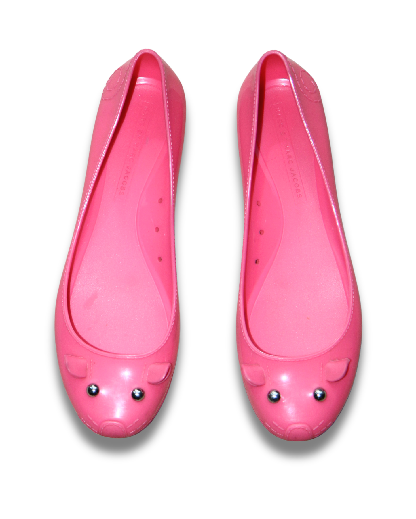 MARC JACOBS PINK MOUSE BALLERINAS