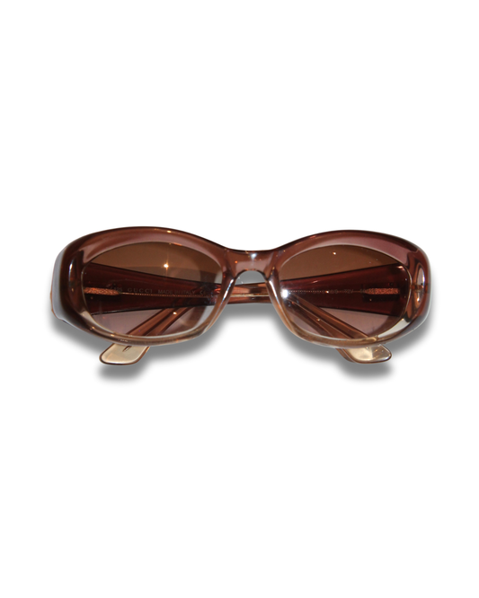 GUCCI BROWN SUNGLASSES