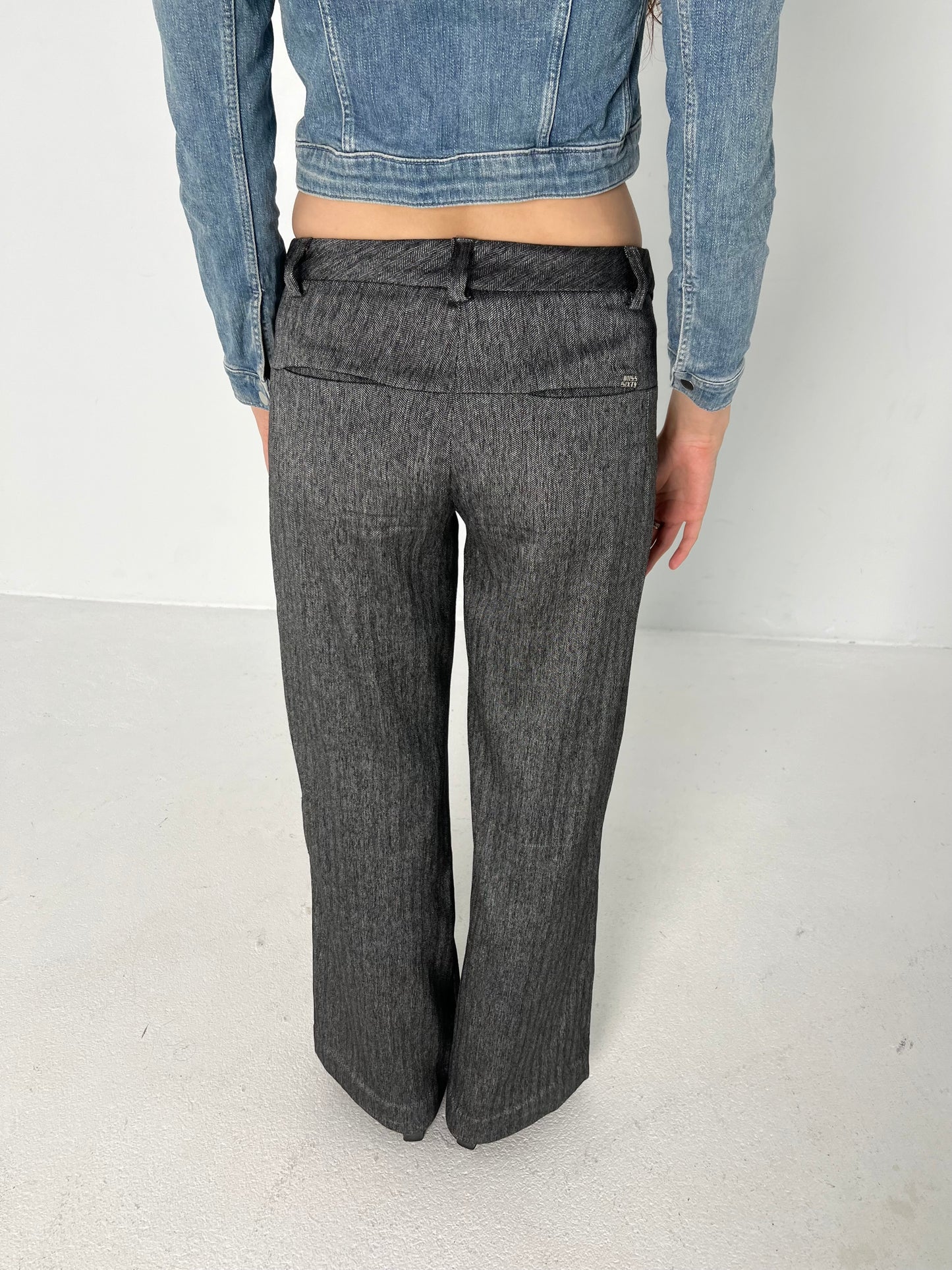 MISS SIXTY GREY TROUSERS