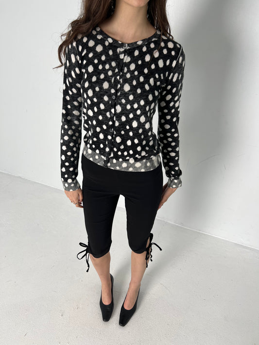 HUGO BOSS POLKA DOT CARDIGAN