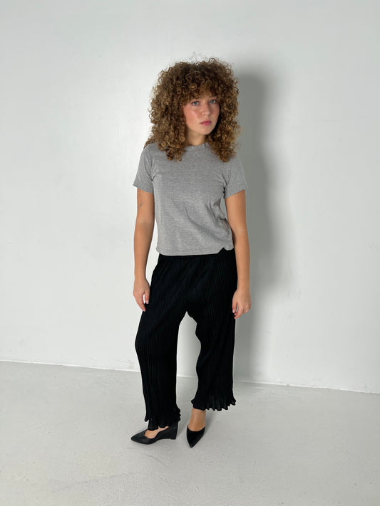PLEATS PLEASE ISSEY MIYAKE BLACK PANTS