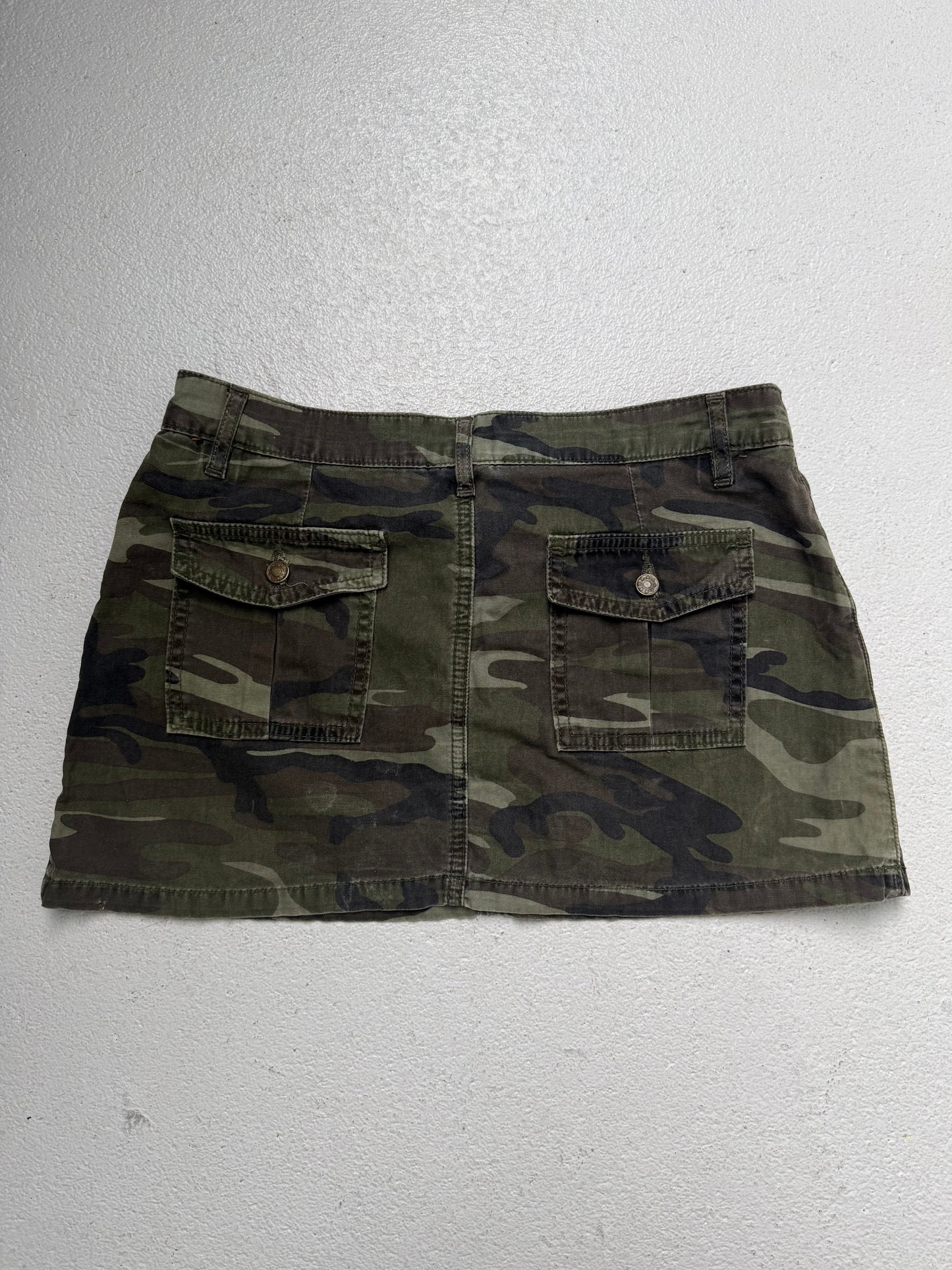 CAMO MINI SKIRT
