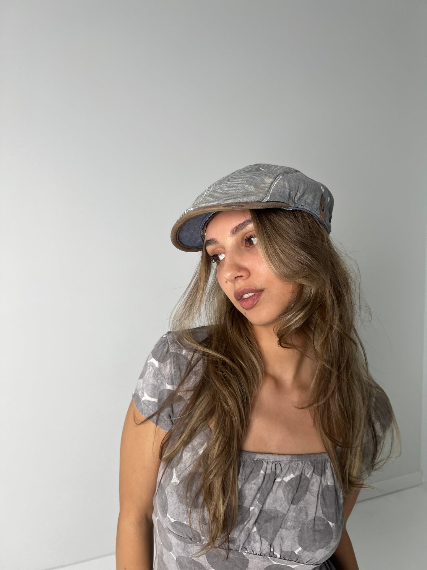 TRUE RELIGION DENIM BERET