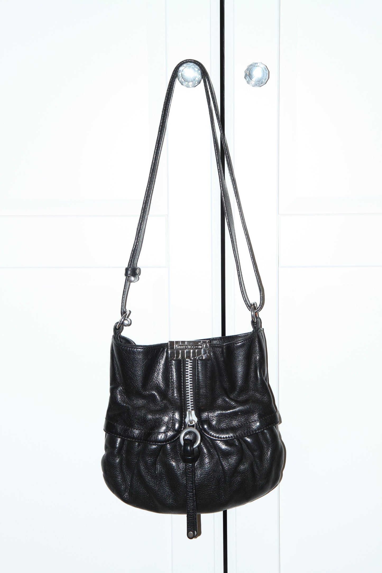 JIMMY CHOO X H&M LEATHER CROSS-BODY BAG
