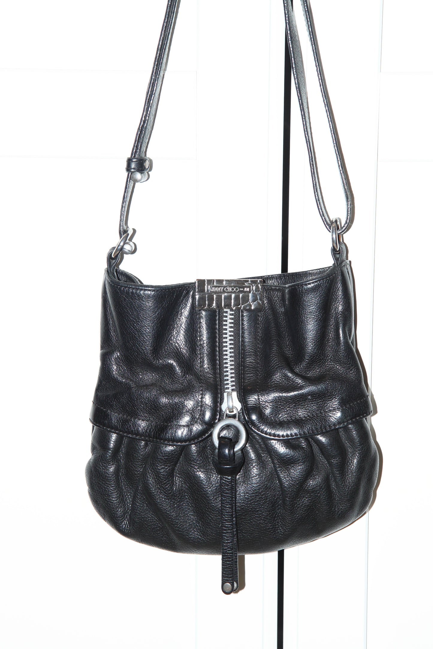 JIMMY CHOO X H&M LEATHER CROSS-BODY BAG