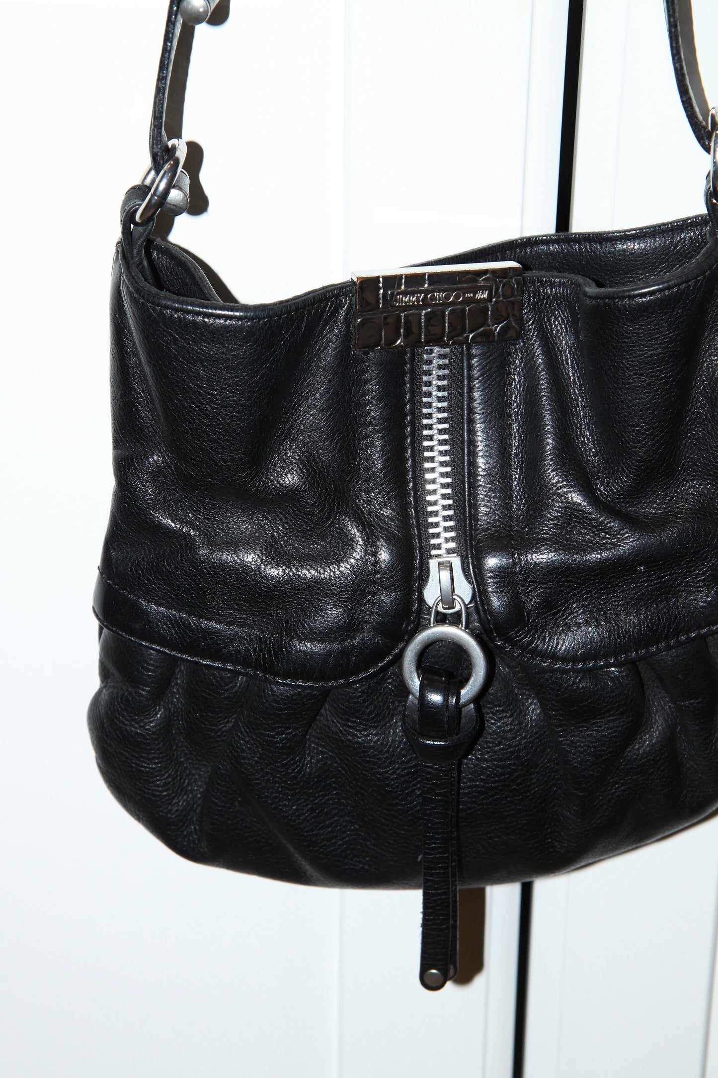 JIMMY CHOO X H&M LEATHER CROSS-BODY BAG