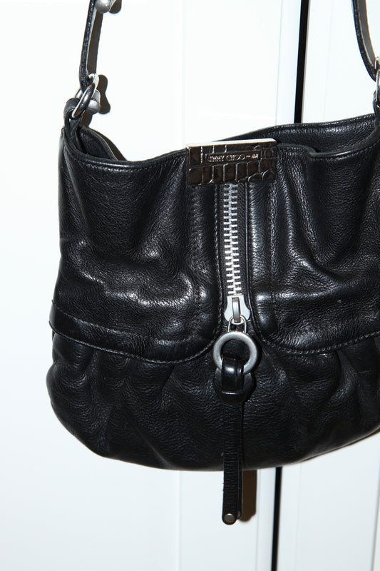 JIMMY CHOO X H&M LEATHER CROSS-BODY BAG