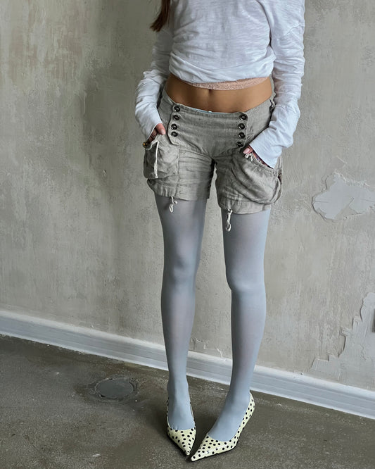 LOW RISE MINI SAILOR SHORTS