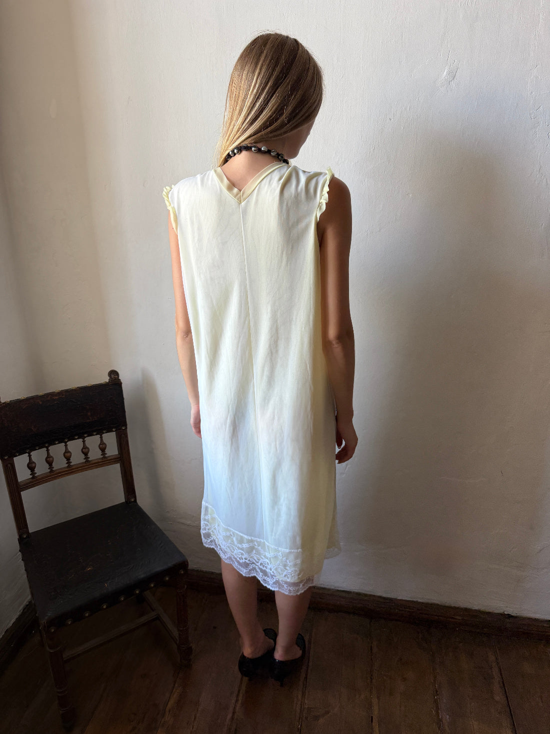 BUTTER LACE SLIP DRESS