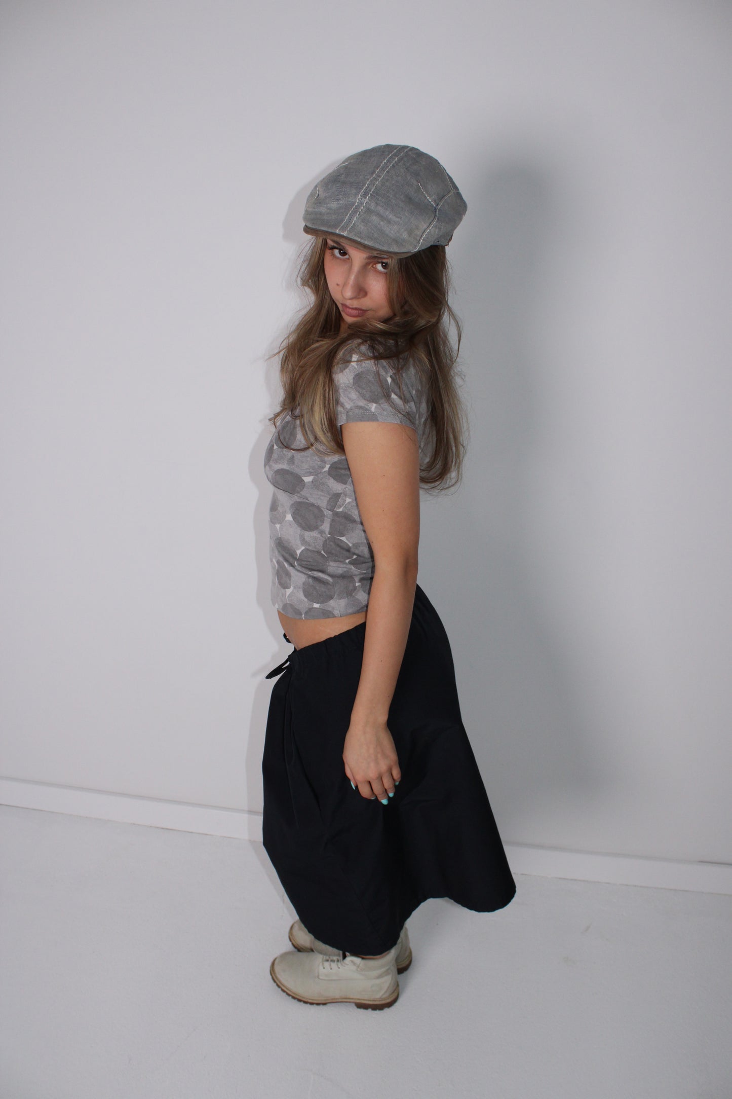 TRUE RELIGION DENIM BERET