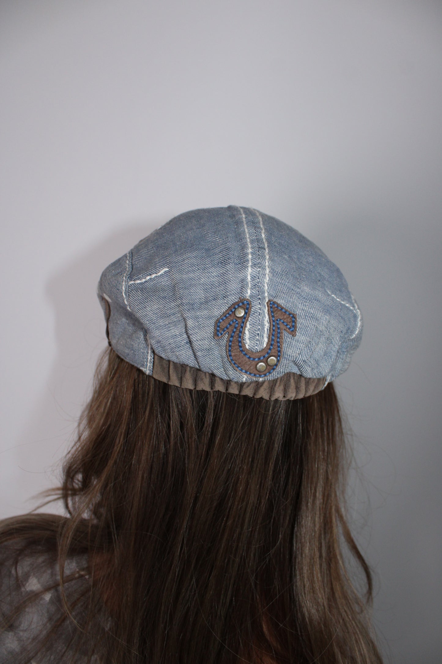 TRUE RELIGION DENIM BERET
