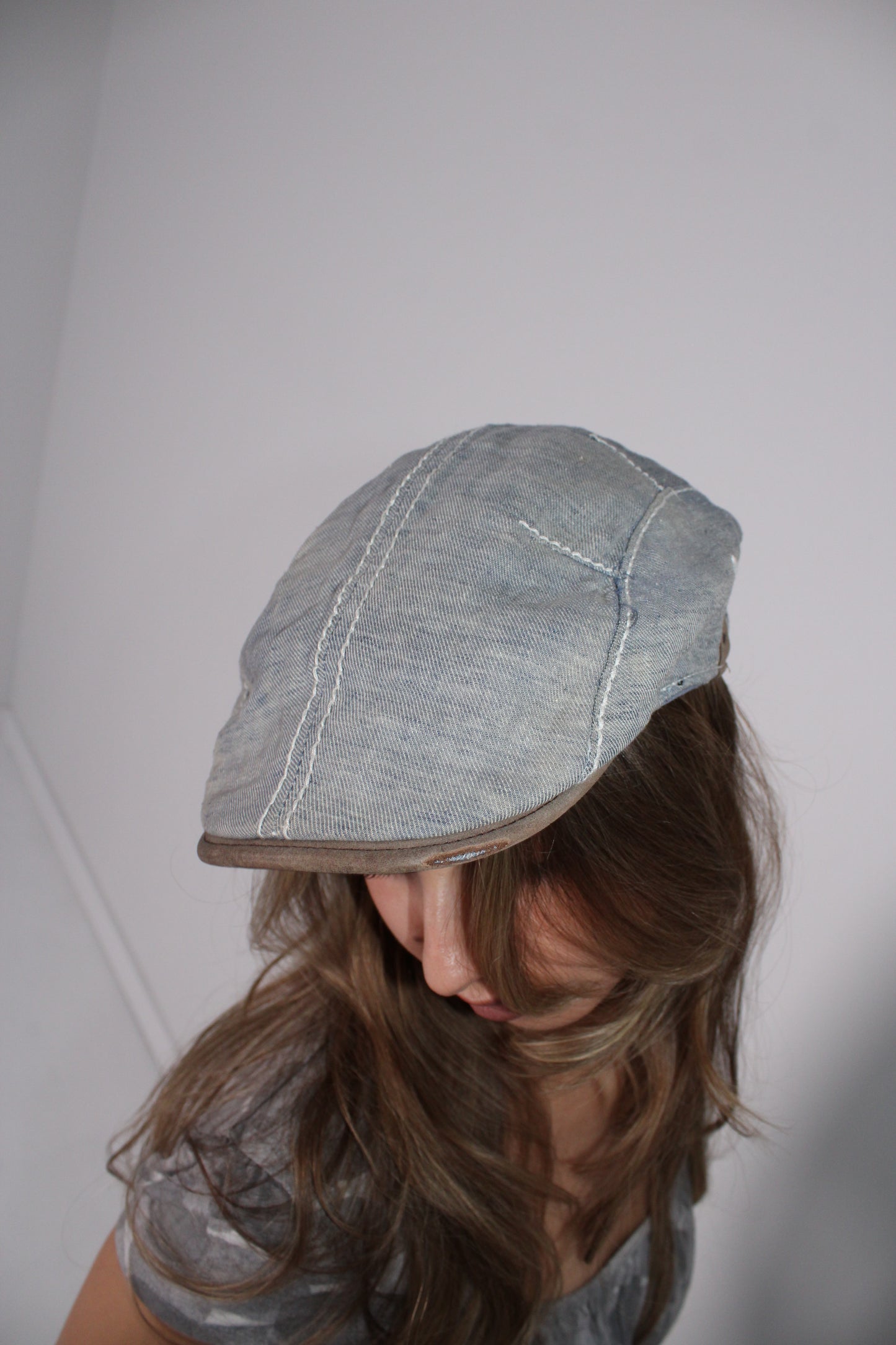 TRUE RELIGION DENIM BERET