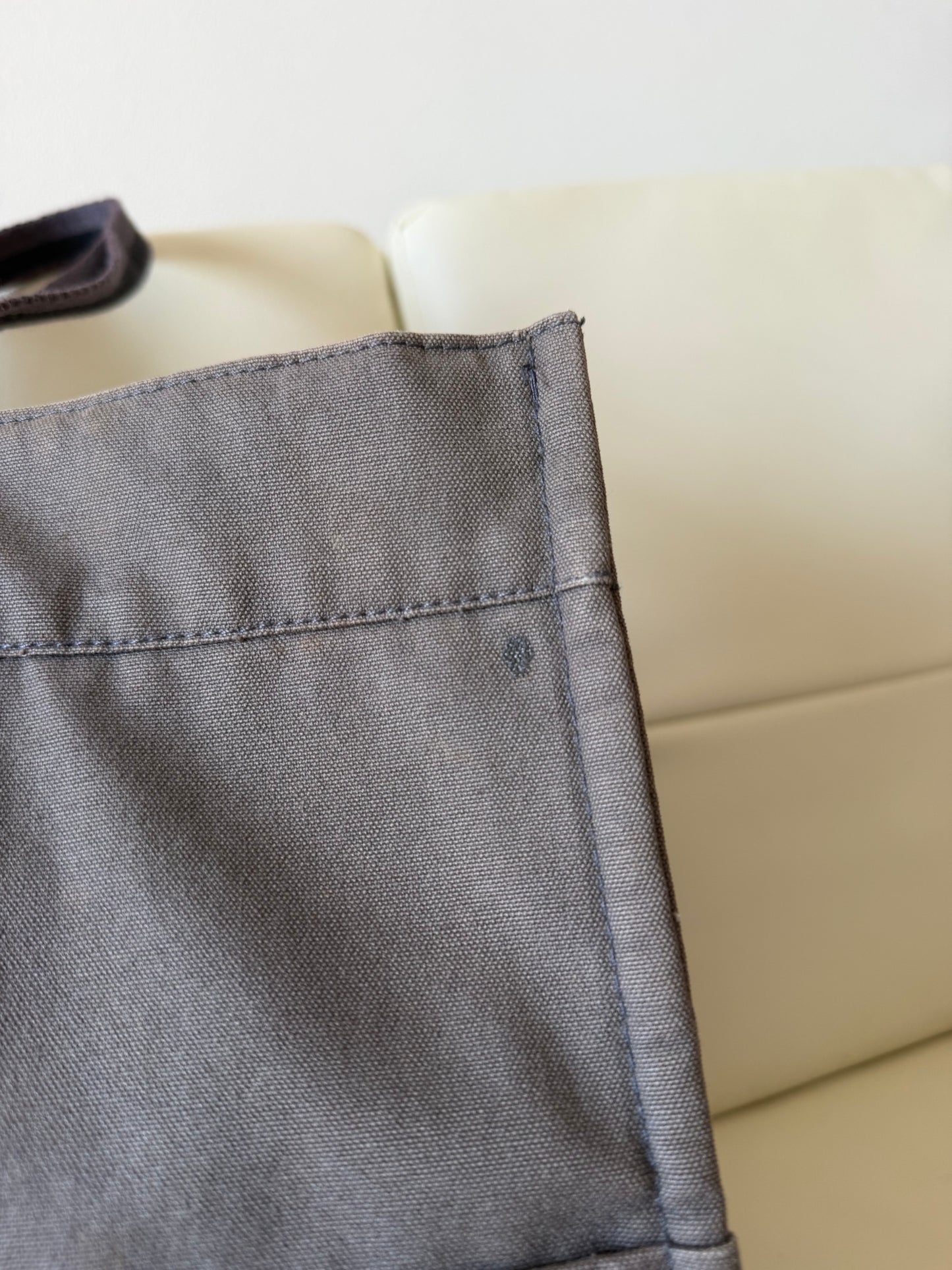 HERMÈS GREY TOTE BAG
