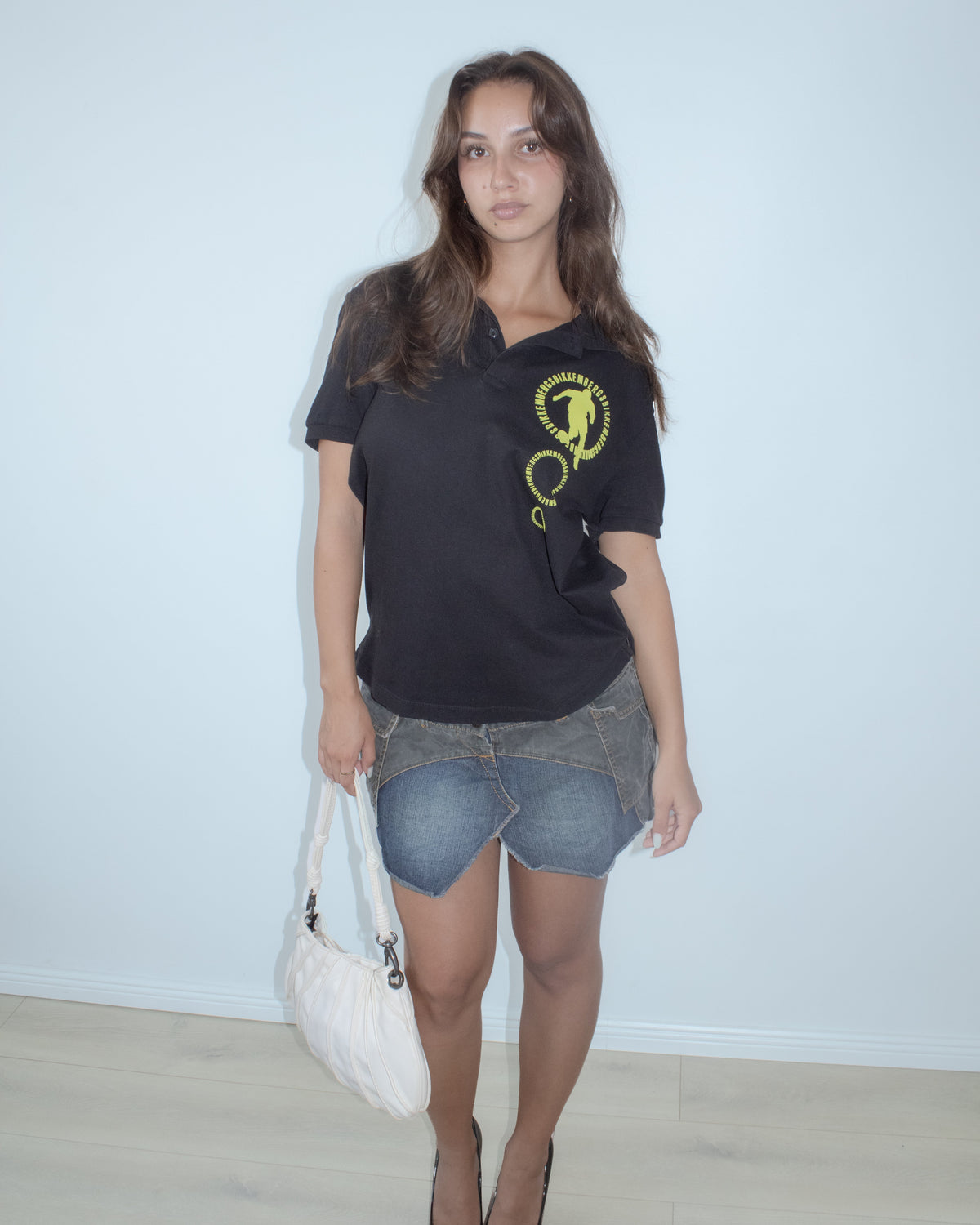 bikkembergs football polo top