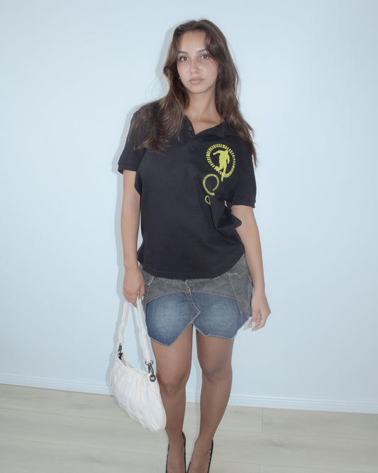bikkembergs football polo top
