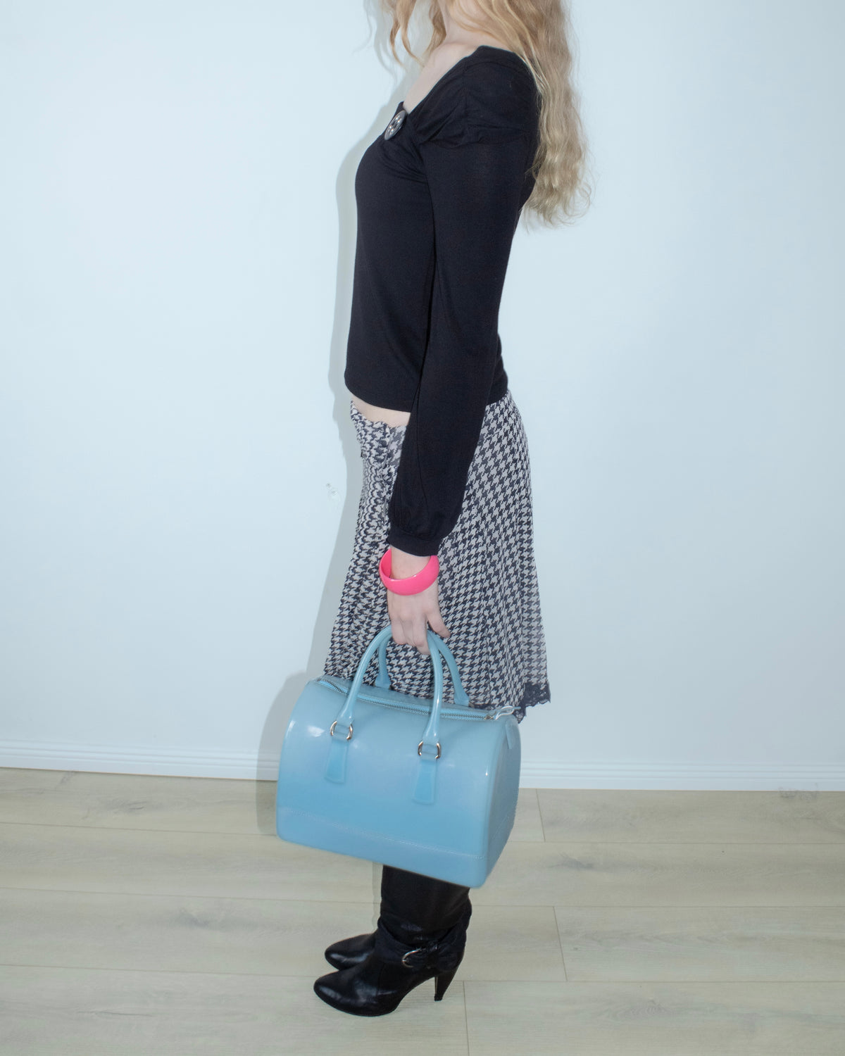 black button detail top