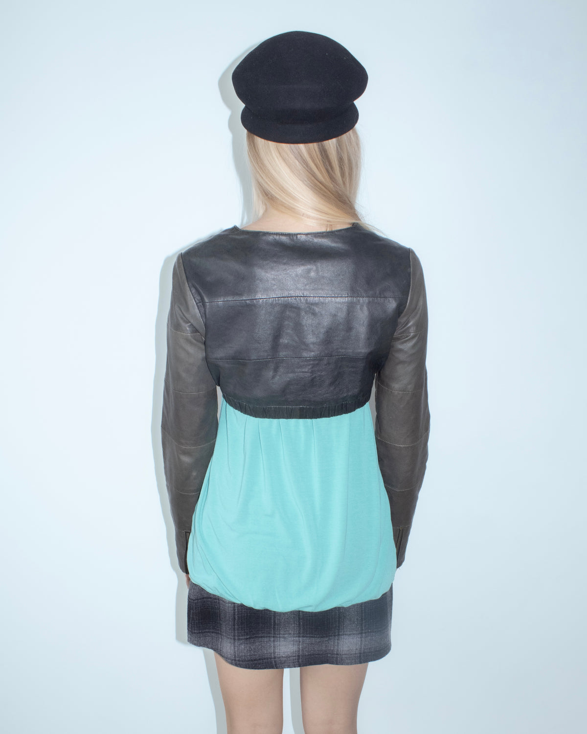 black wool hat
