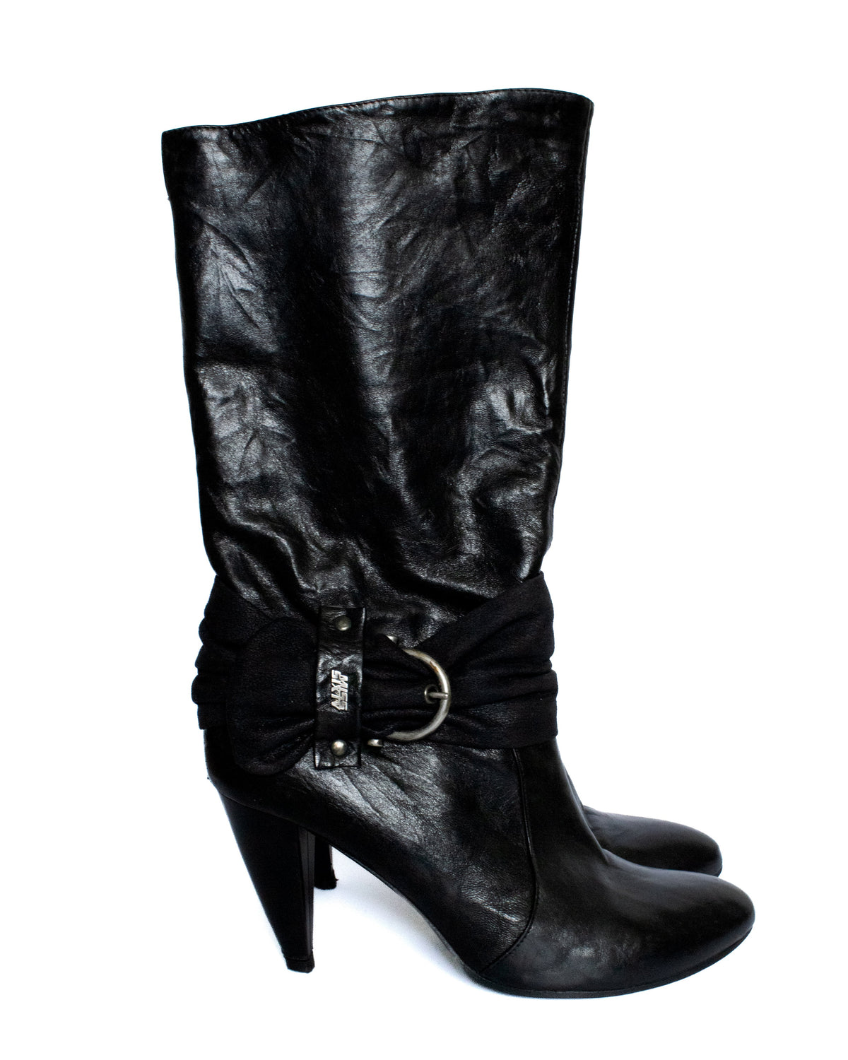 miss sixty heeled leather boots