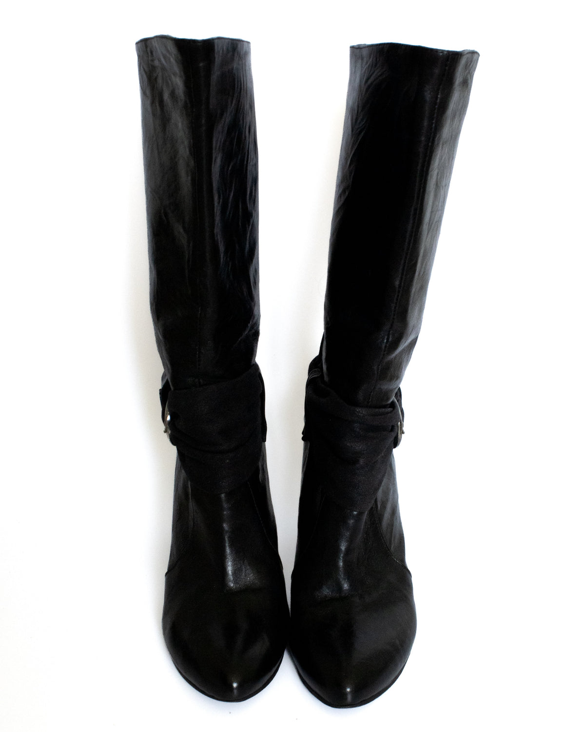 miss sixty heeled leather boots