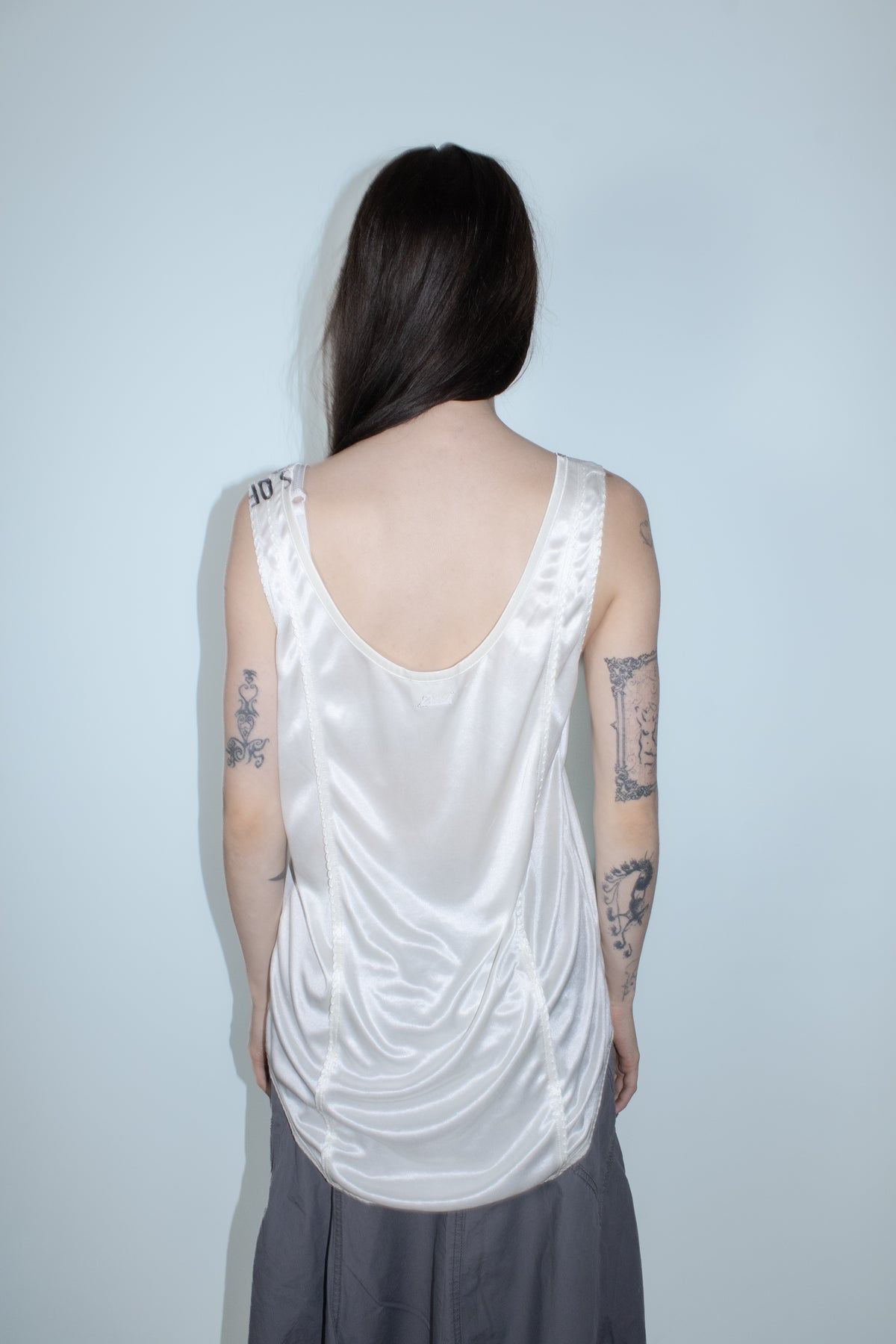 diesel satin tank top