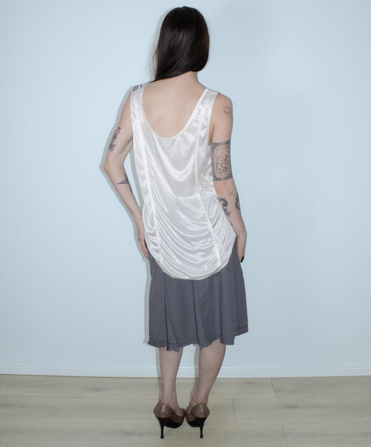 diesel satin tank top